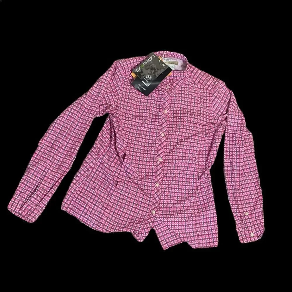 NEW WITH TAGS Exofficio Bug Repellent WOMEN small Shirt